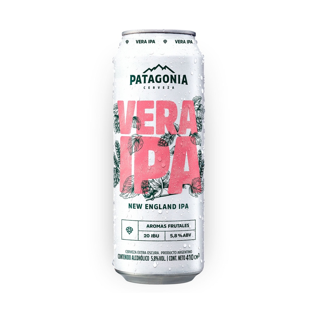 CERVEZA PATAGONIA VERA IPA 410CC