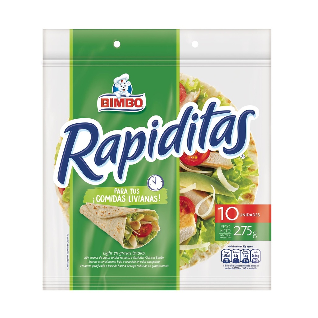 RAPIDITAS LIGHT BIMBO X8