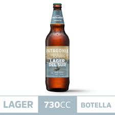 CERVEZA PATAGONIA LAGER DEL SUR 730CC