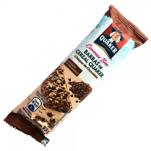 BARRA CEREAL QUAKER CHOCOLATE 26G