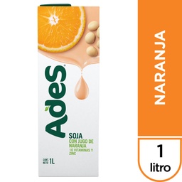 JUGO ADES NARANJA 1LT