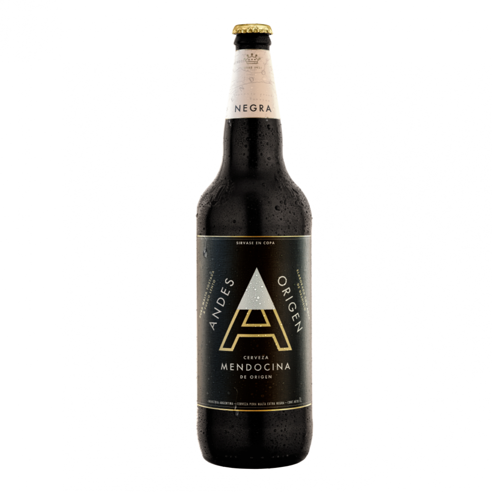 CERVEZA ANDES ORIGEN NEGRA 1L