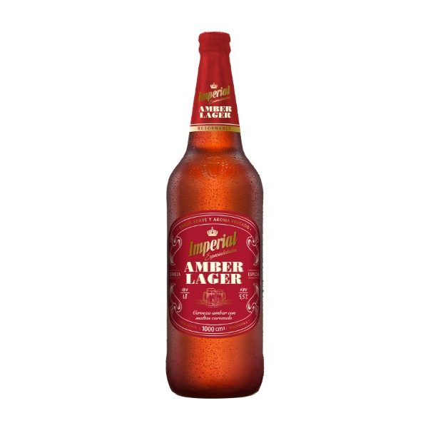 CERVEZA IMPERIAL AMBER LAGER 1000CC