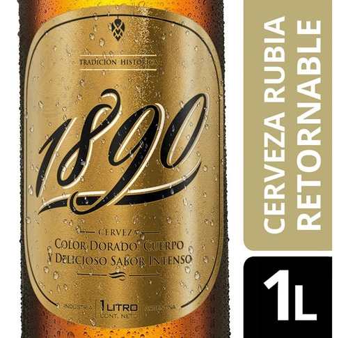 CERVEZA QUILMES 1890 970CC