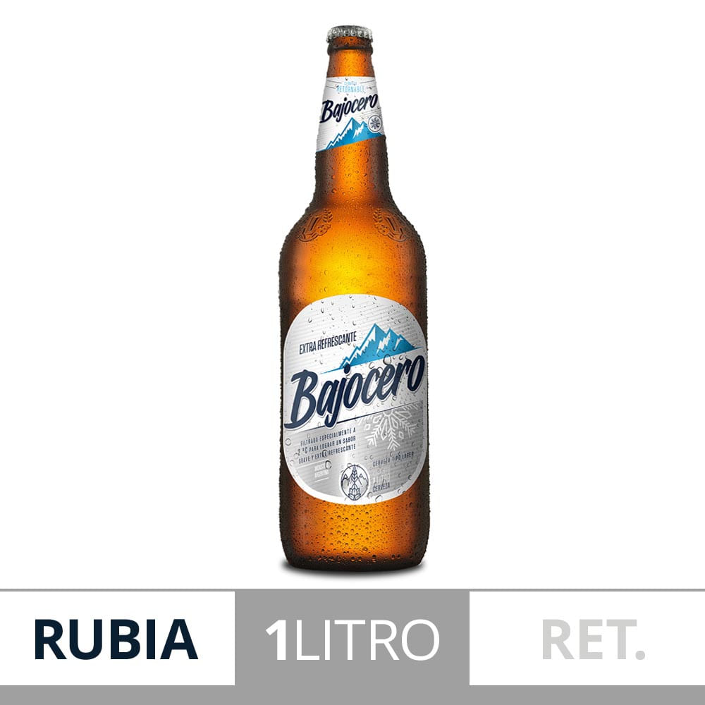 CERVEZA QUILMES BAJOCERO 1L