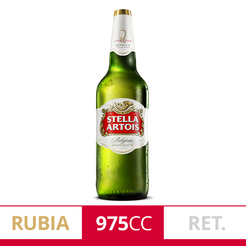 CERVEZA STELLA LAGER 1L