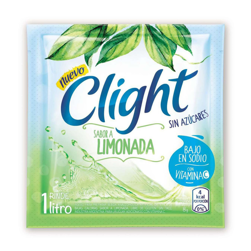 JUGO CLIGHT LIMONADA S.TACC 8G