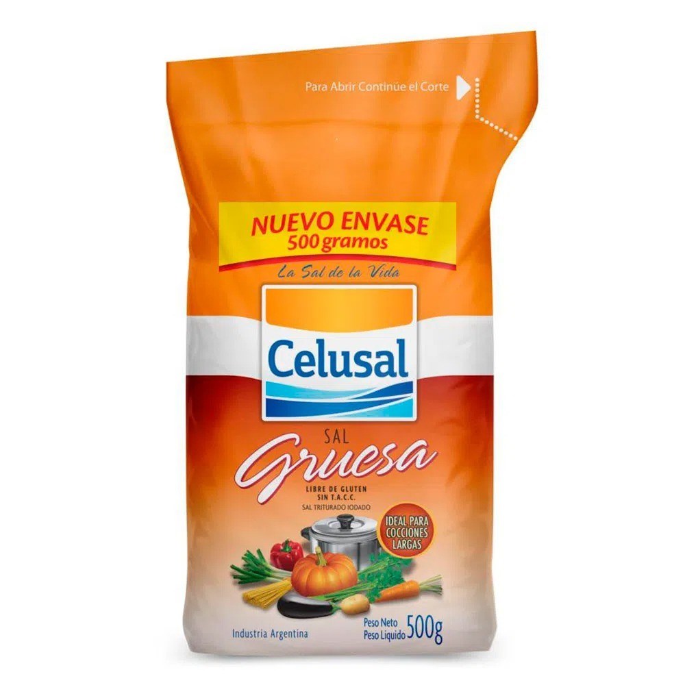 SAL GRUESA CELUSAL 500G