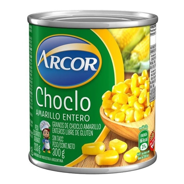 CHOCLO ENTERO ARCOR 300G