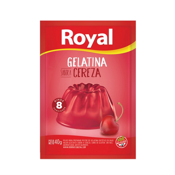 GELATINA CEREZA ROYAL 40G