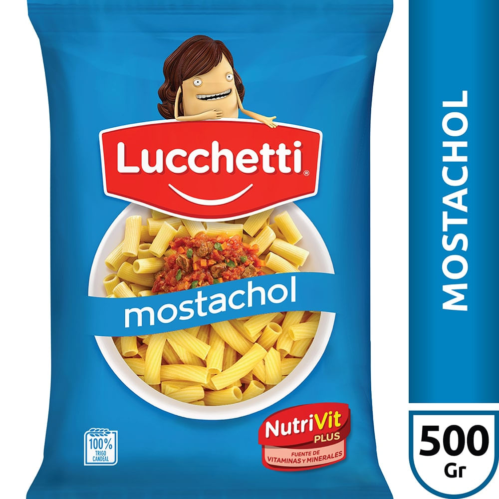 MOSTACHOL LUCCHETTI 500G