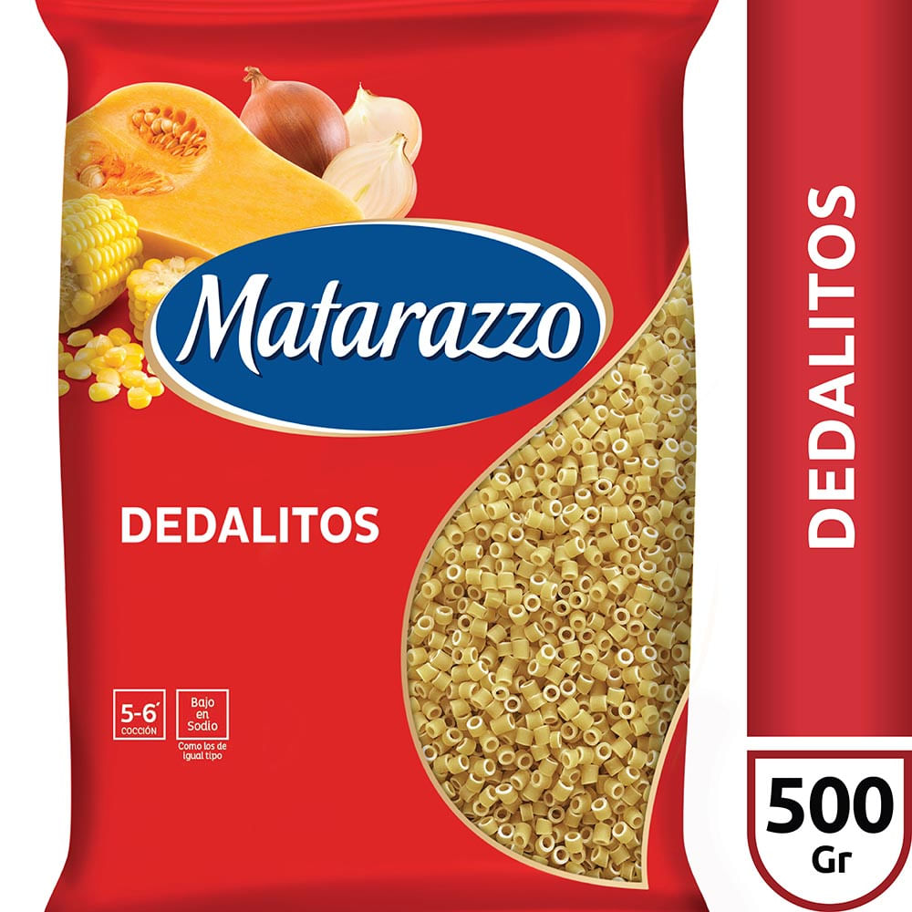 FIDEOS MATARAZZO DEDALITOS 500GR