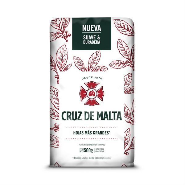 YERBA MATE CRUZ DE MALTA 500GR.