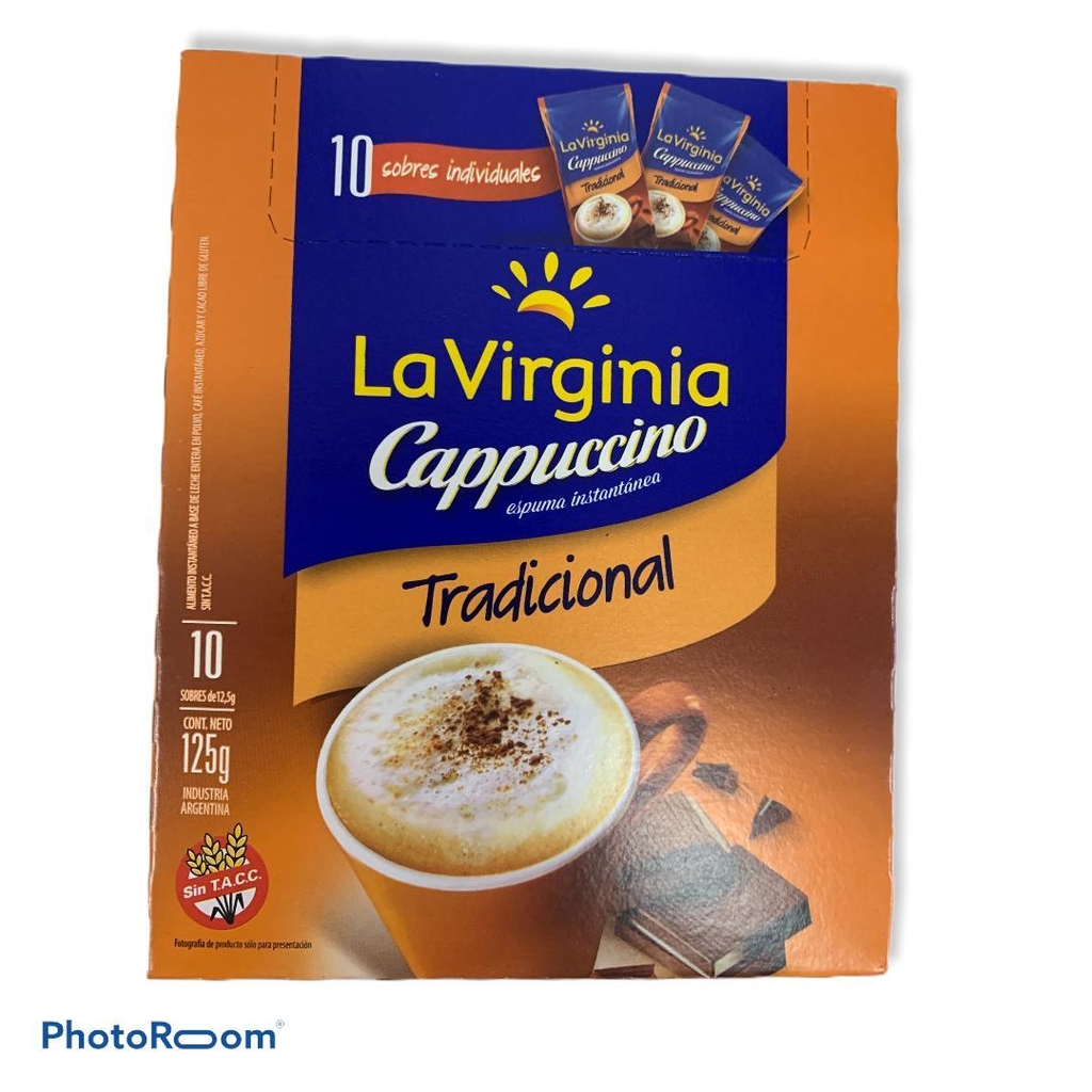 LA VIRGINIA CAPPUCCINO TRAD. S.TACC 12,5G