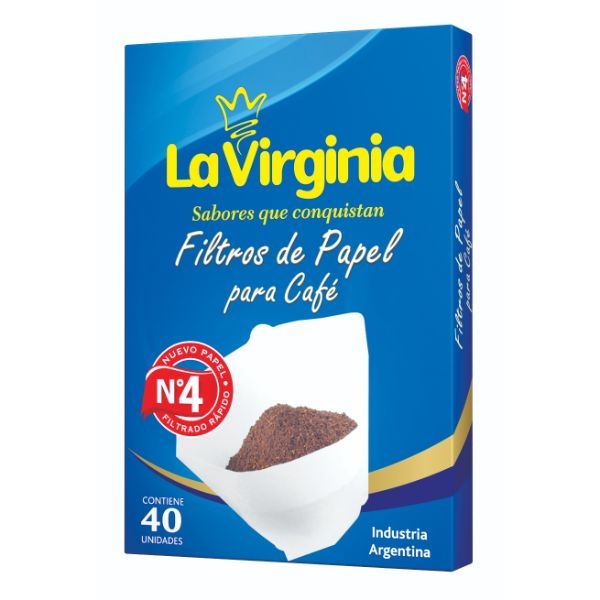 FILTRO DE CAFE DE PAPEL X40 U