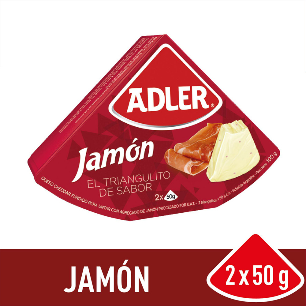 QUESO ADLER JAMON 100G