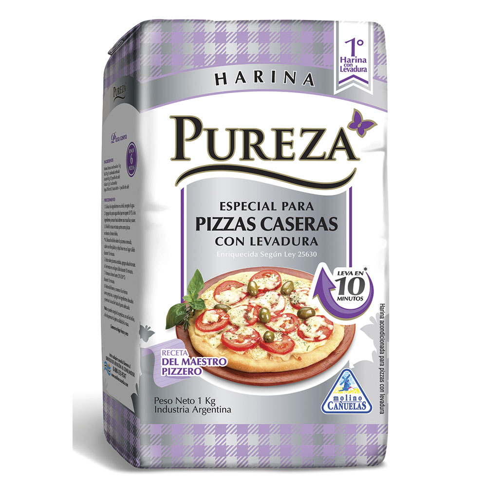 HARINA P .PIZZAS PUREZA 1KL