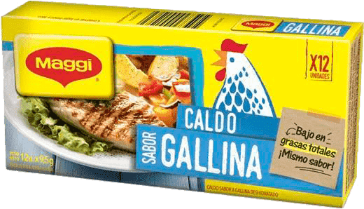 MAGGI CALDO DE GALLINA X12 X 9.5G