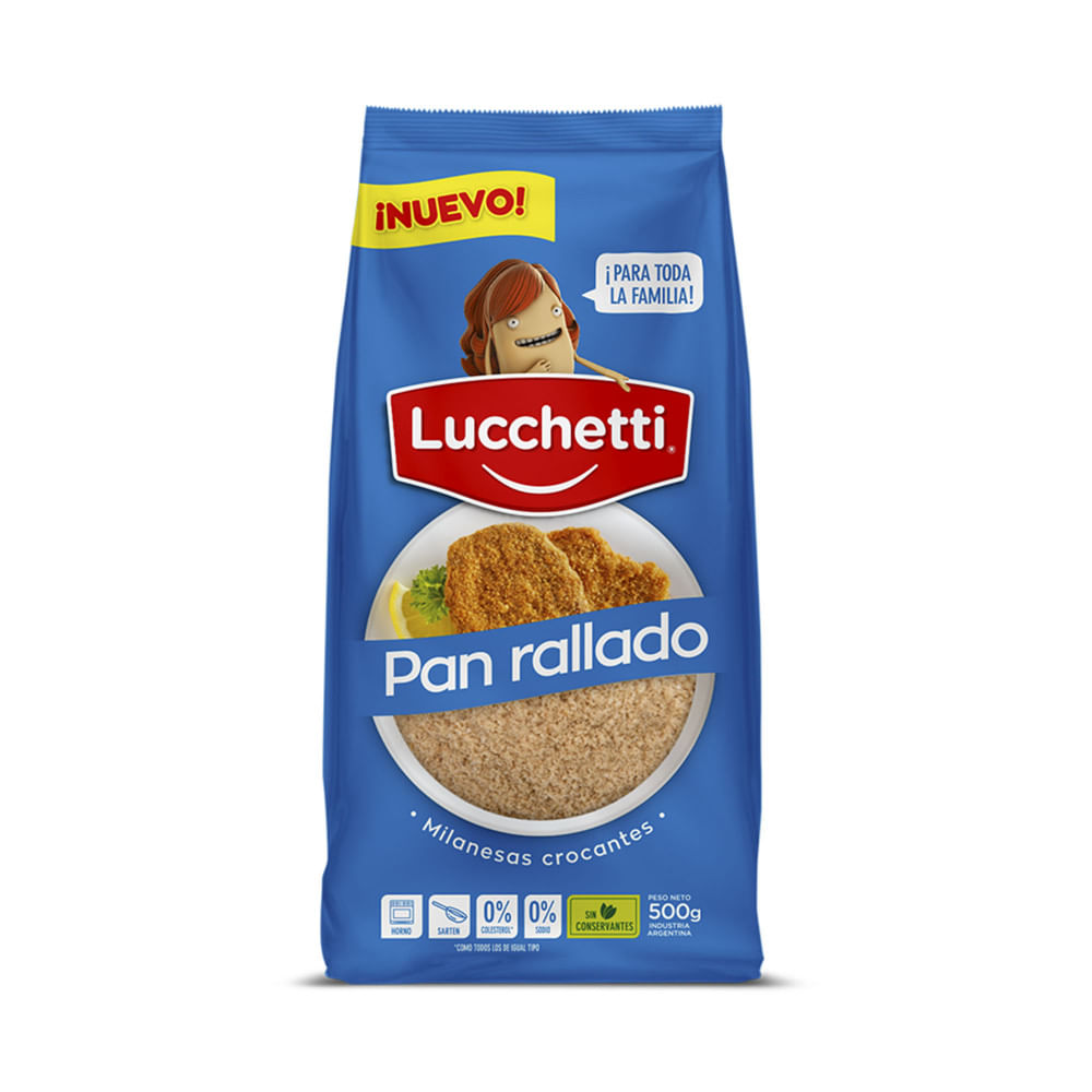 PAN RALLADO LUCCHETTI 500G