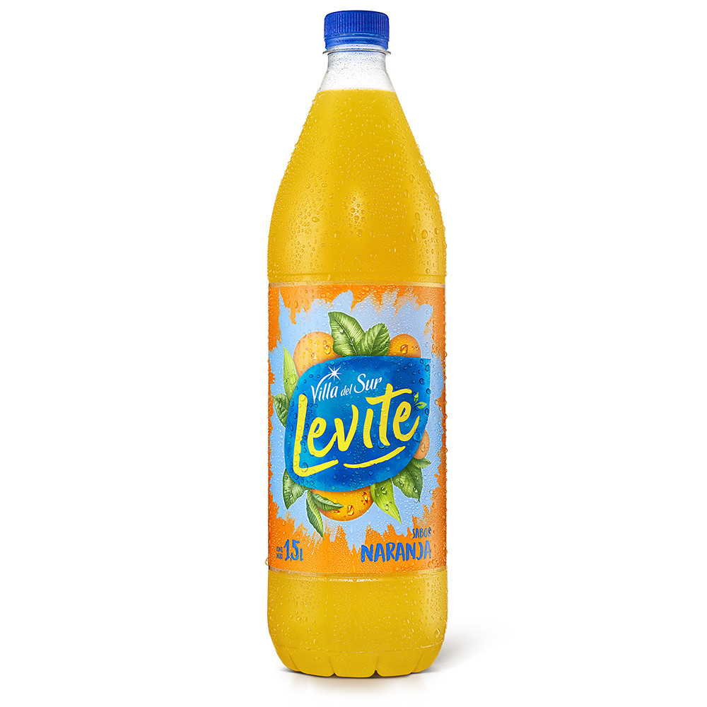 AGUA LEVITE NARANJA 1.5L