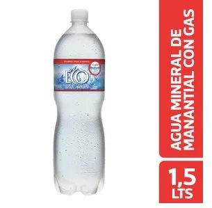 AGUA ECO C.GAS 1.5L