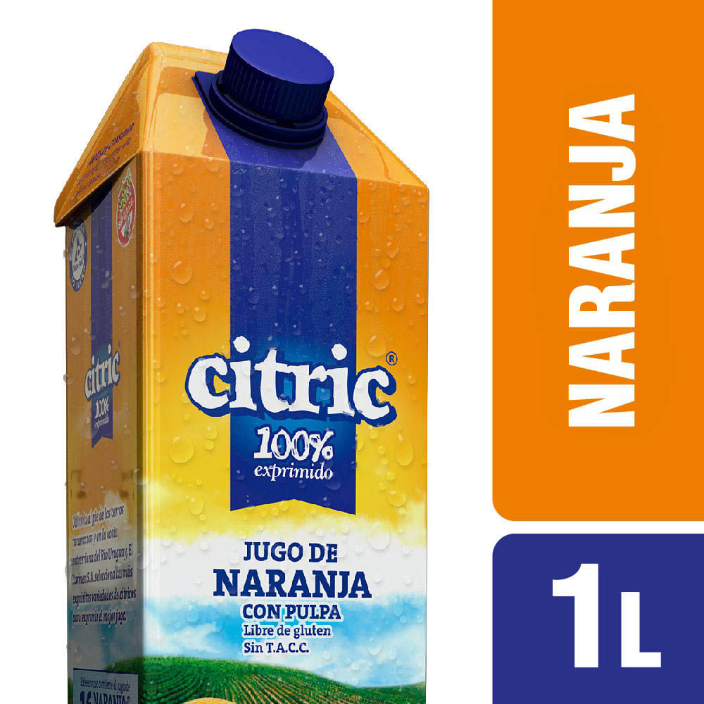 JUGO CITRIC NARANJA  1LT