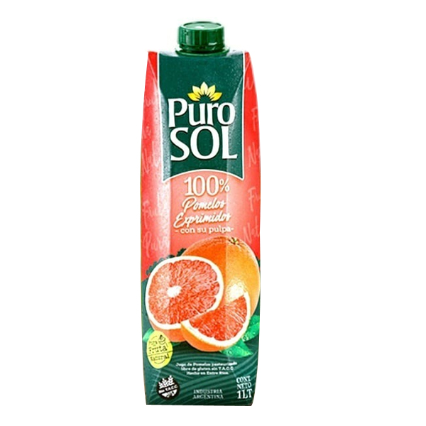 JUGO PURO SOL POMELO 1LT