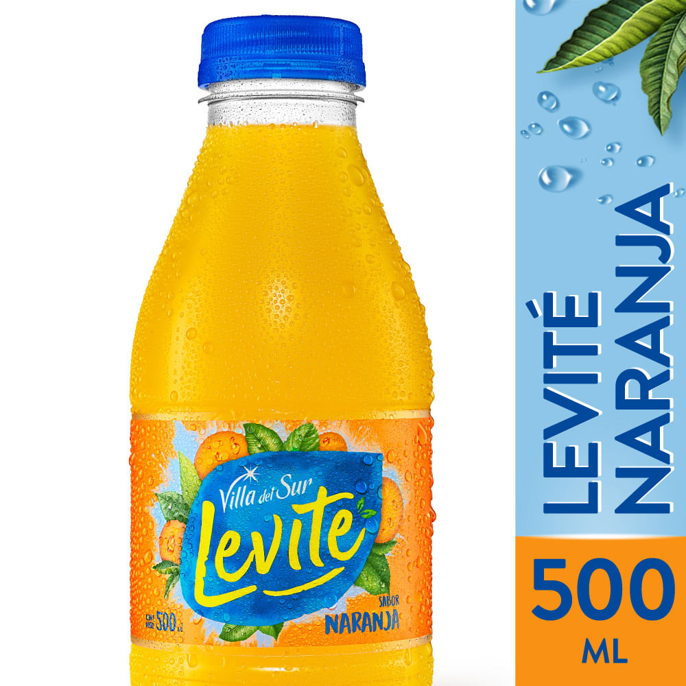 AGUA LEVITE NARANJA 500CC