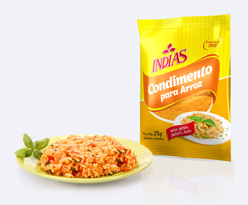 CONDIMENTO PARA ARROZ INDIAS 25G