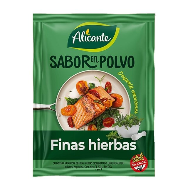 SABOR FINAS HIERBAS ALICANTE 7,5G S.TACC