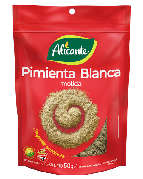 PIMIENTA BLANCA MOLIDA ALICANTE 50G