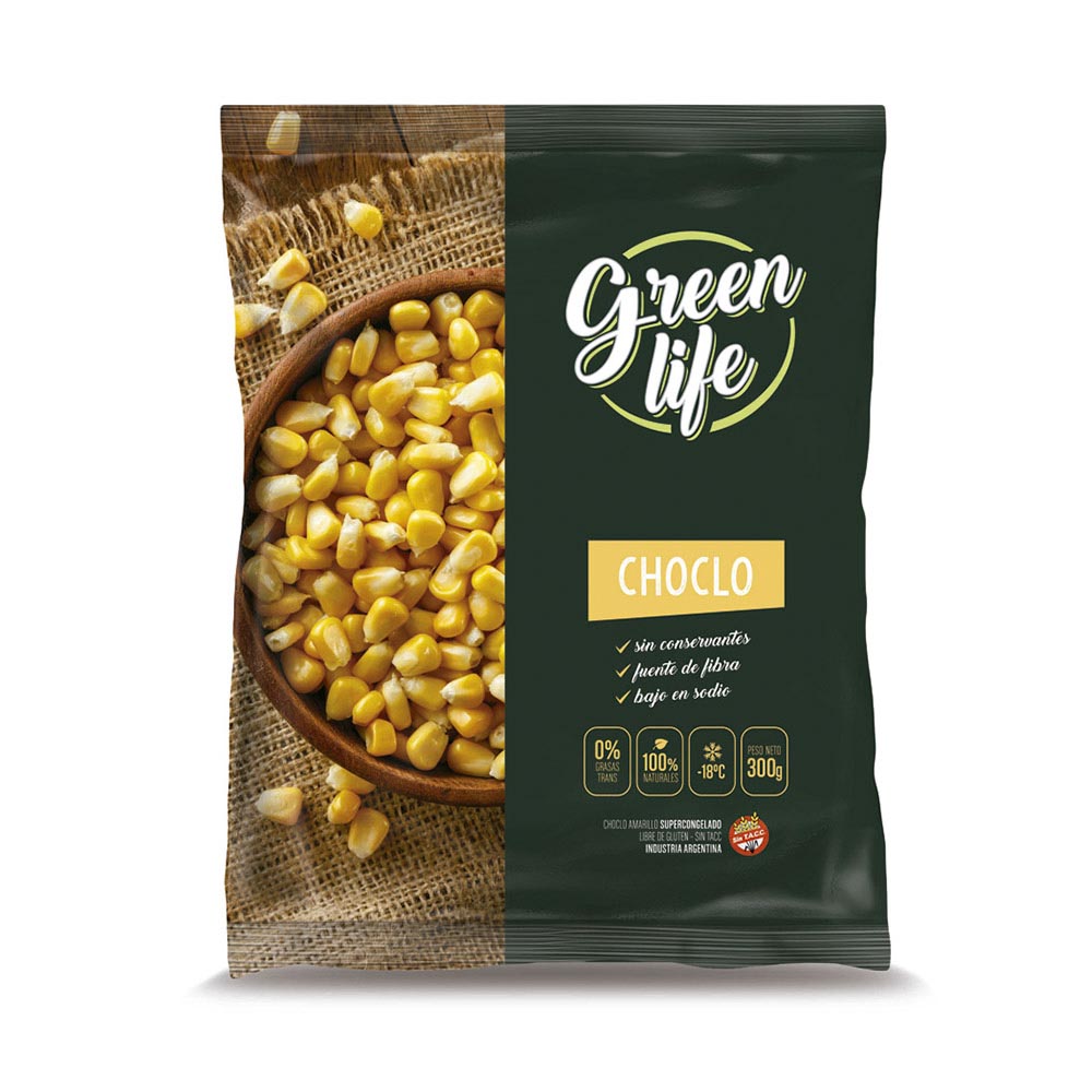 GREEN LIFE CHOCLO 300G S.TACC