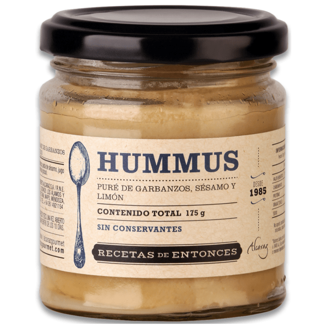 ALCARAZ HUMMUS SESAMO Y LIMON 175G