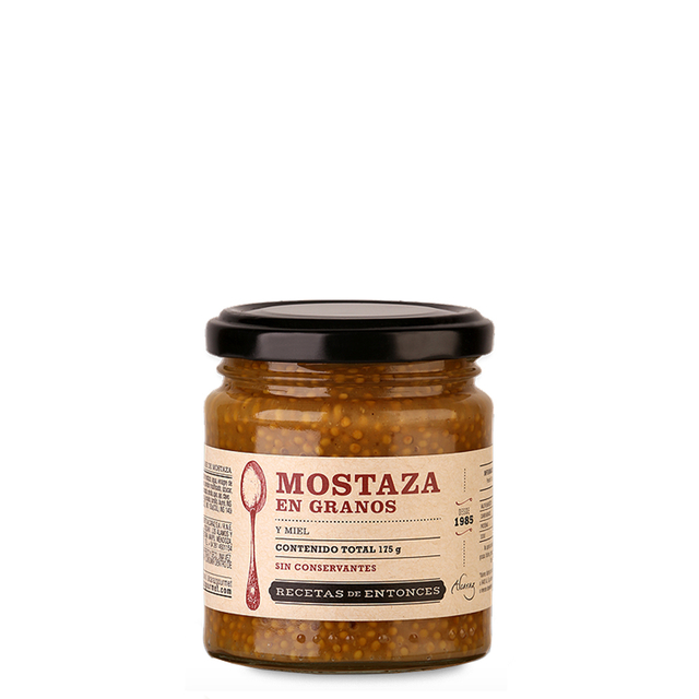 ALCARAZ MOSTAZA CON MIEL 175G