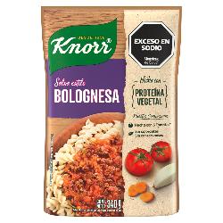 SALSA LISTA BOLOGNESA KNORR 340G