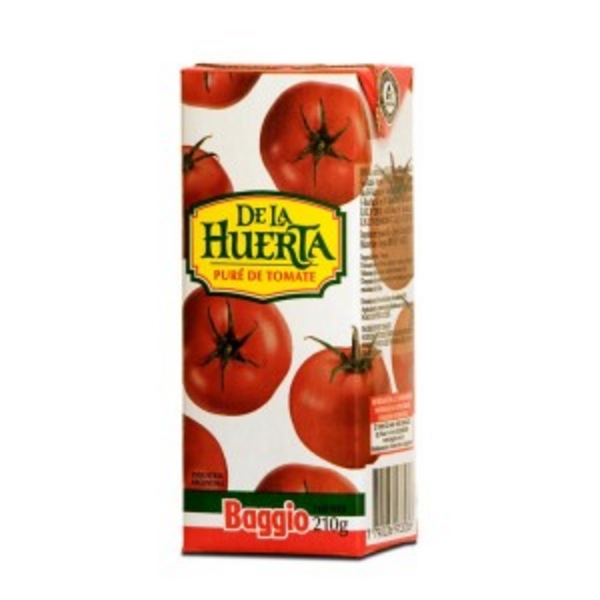 PURE TOMATE  DE LA HUERTA 210GR