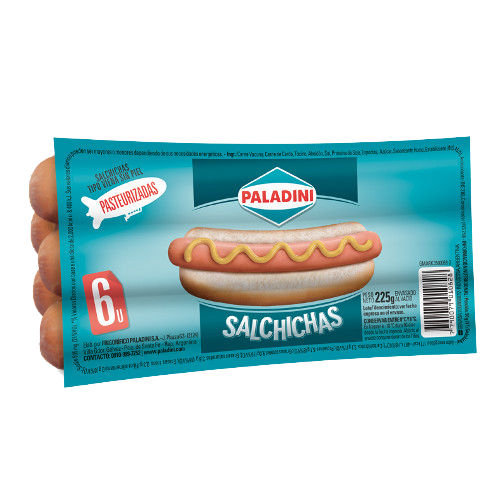 SALCHICHA VIENA PALADINI 225G