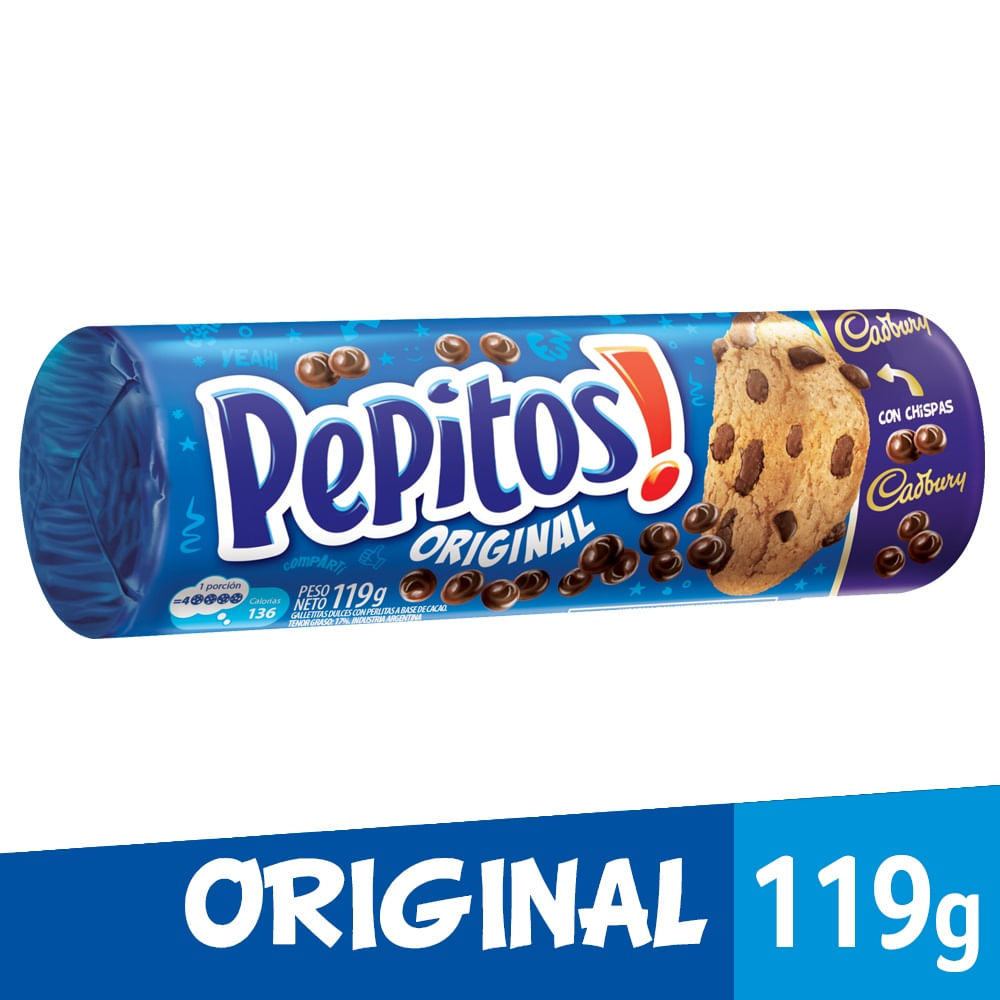 GALLETA PEPITOS 119G