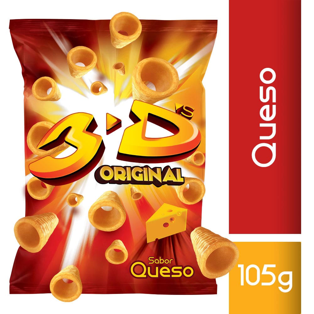 3D MEGA QUESO 85G