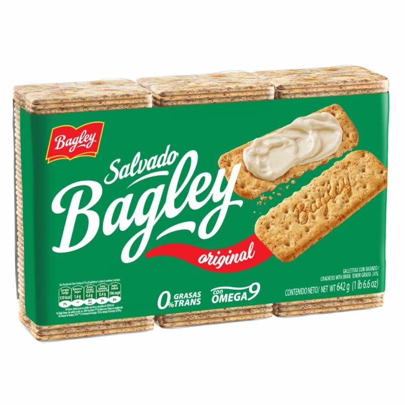 GALLETAS SALVADO BAGLEY X3 642G