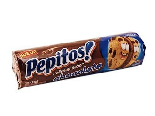 GALLETA PEPITO RELLENA DE CHOCOLATE 128G