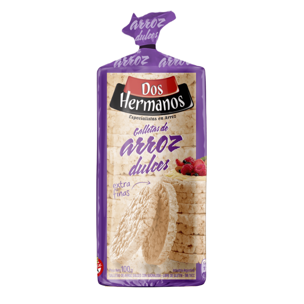 DOS HERMANOS G.ARROZ DULCE DISCO S.TACC 100G