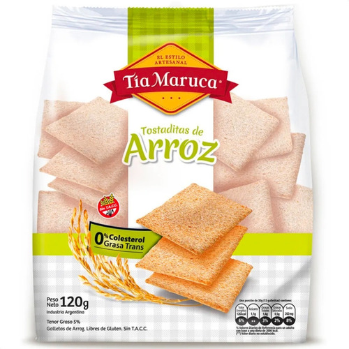 TIA MARUCA ARROZ S.TACC 120GR