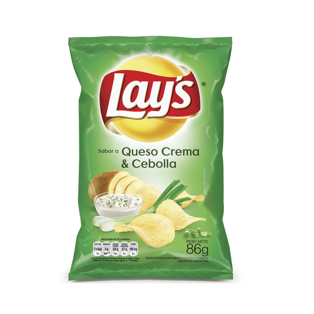 LAYS PANCETA Y CEBOLLA 95G