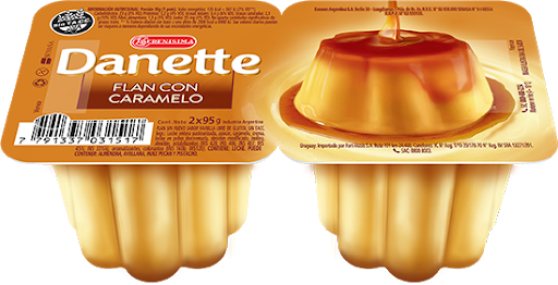 POSTRE LS DANETTE FLAN CARAMELO  95G S.TACC