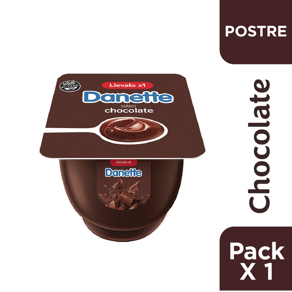 POSTRE LS DANETTE CHOCOLATE LS 95G x2