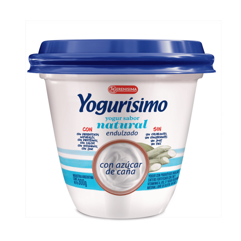 YOGUR NATURAL LA SERENISIMA 300G