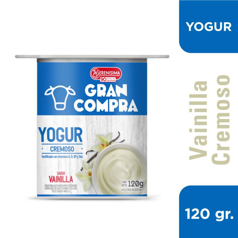 GRAN COMPRA VAINILLA 120G