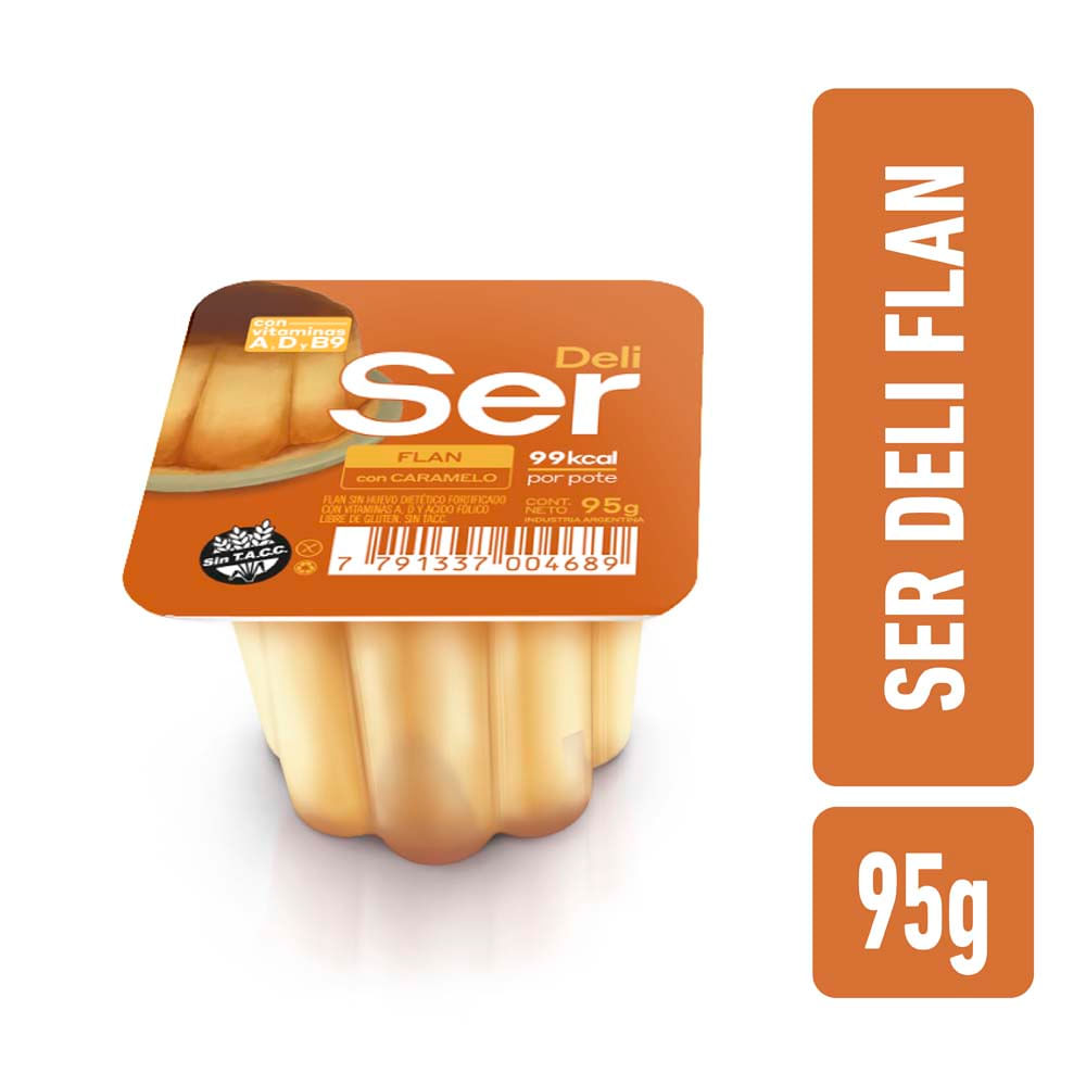 SER FLAN CARAMELO 95G S.TACC