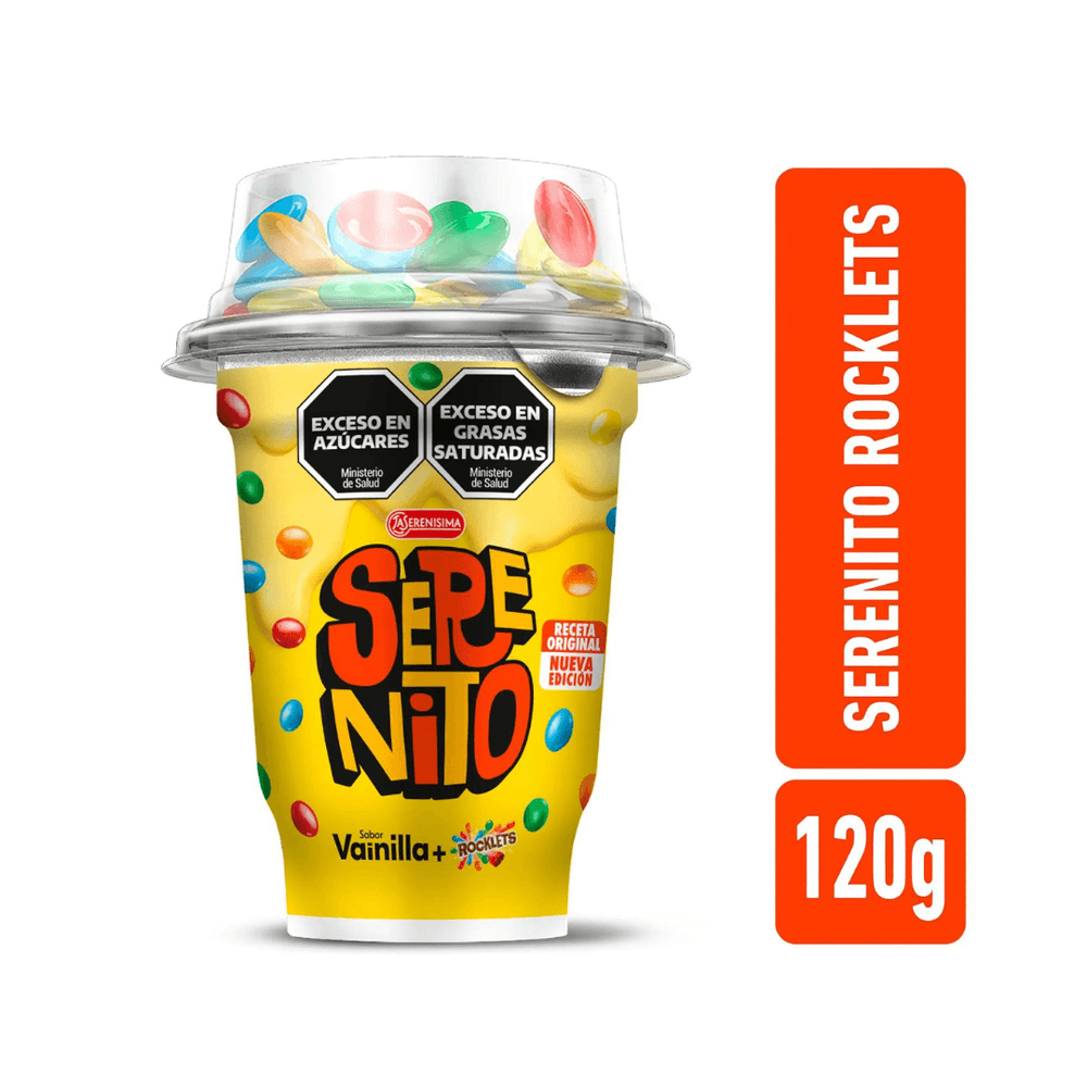 POSTRE SERENITO  ROCKLETS VAIN 120G